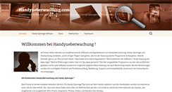 Desktop Screenshot of handyueberwachung.com