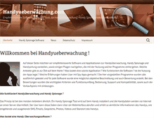 Tablet Screenshot of handyueberwachung.com