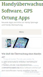 Mobile Screenshot of handyueberwachung.net