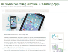 Tablet Screenshot of handyueberwachung.net